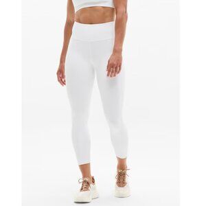 NEW Athleta Bright White Interval Stash High Rise 7/8 Leggings